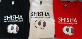 Tričko SHISHA bílé XL